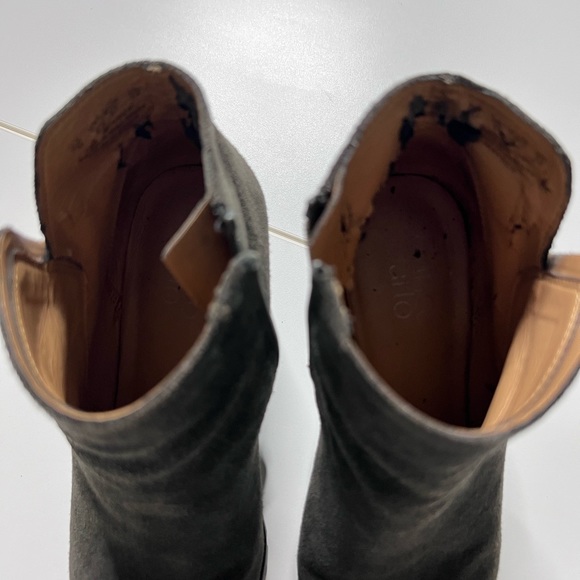 Franco Sarto bootees grey exterior good condition size 7 - Picture 6 of 6